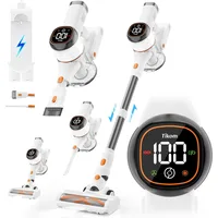 2025 Tikom Cordless Vacuum Cleaner for Home, 40000Pa/450W Stick Vacuum with LED Touch Screen, Charging Wall Dock, Anti-Tangle 1