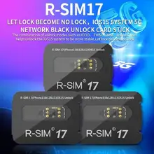 

R-sim17 Sticker Universal Unlocking Card Stickers Special Unlock Card For Ios15 Network Let Lock Become No Lock For Iphone13