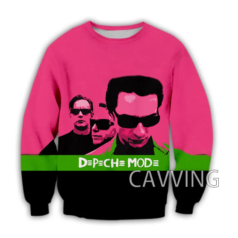 New Fashion Women/Men's 3D Print  Depeche-Mode Crewneck Sweatshirts Harajuku Styles Tops Long Sleeve Sweatshirts  H02 2