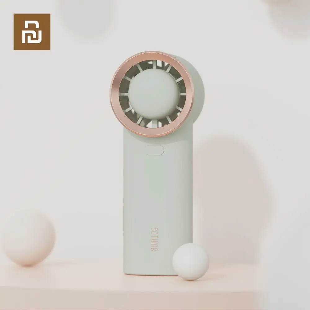 

Youpin Sothing Hand-held Fan Portable USB Fan Carry-on Mini Air Conditioner Ultra-Quiet High-wind for Home Outdoor Cooler Fan