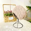Fashion Large Head Circumference Knitted Hats Handmade Breathable Woolen Hats Pile Hats Women 4