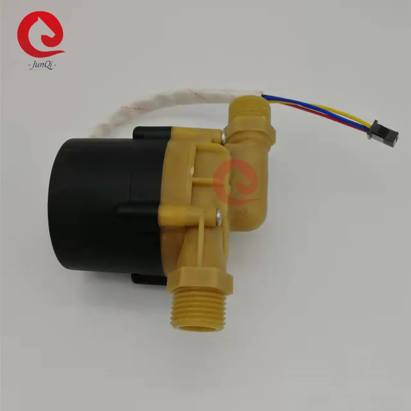 JUNQI 24V 55W DC Water Pump,Water Heater Speed Regulating Booster Circulating  Pump, PWM speed Control,Fauilt feedback Signal