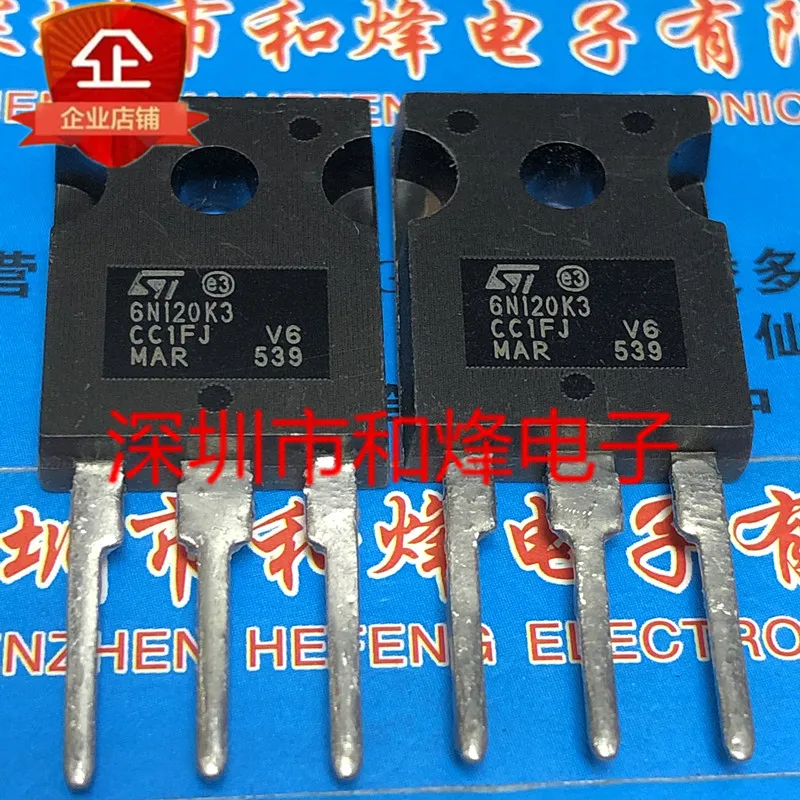 

5PCS-10PCS 6N120K3 STW6N120K3 MOSTO-247 1200V 6A NEW AND ORIGINAL ON STOCK