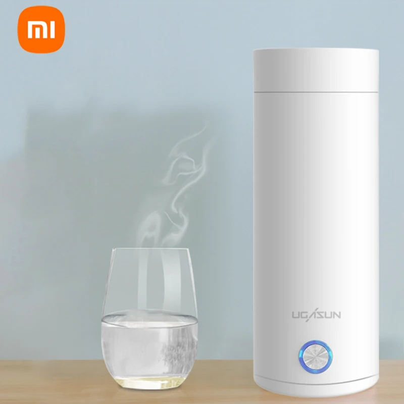 

New Xiaomi Youpin Portable Electric Kettle Thermal Cup Coffee Travel Water Boiler Temperature Control Smart Water Kettle Thermos