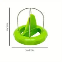 Outil fendu pour éplucher le Kiwi, Gadgets et accessoires de cuisine, coupe créative, ustensiles pour éplucher le Kiwi, creuser des fruits, trancheur, couteau à fruits, 1 pièces 5