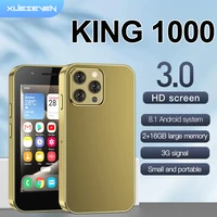 XUESEVEN KING1000 Mini Phone Smartphone 8.1 Android 3.0'' Display Dual SIM Standby 3G Wifi GPS Play Store 2GB 16GB Mobile Phones 1