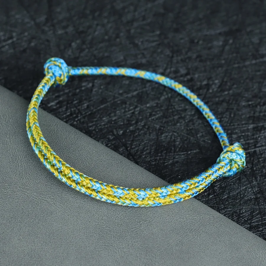 Handmade Ethnic Cord Chain Bracelet for Women