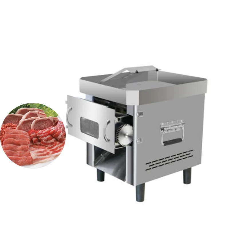 

Multi-function Meat Cutter Machine Vegetable Cutting Machine Commercial Electric Meat Slicer Shredded Diced Mince