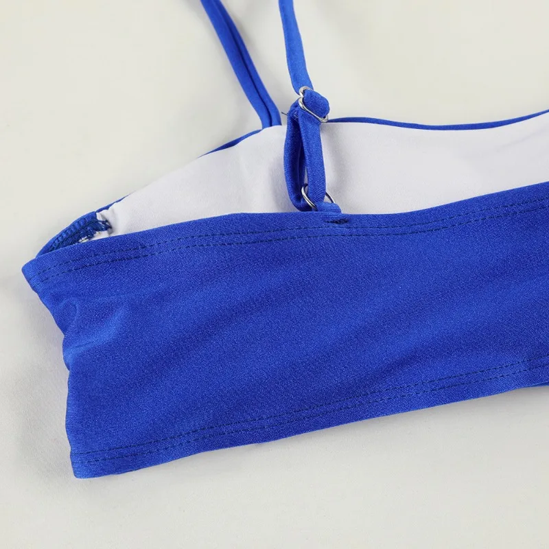 Bikini Sets for Women Two Piece Swimsuit Spaghetti Straps Bathing Suit High Waisted Bikini Swimming Suit