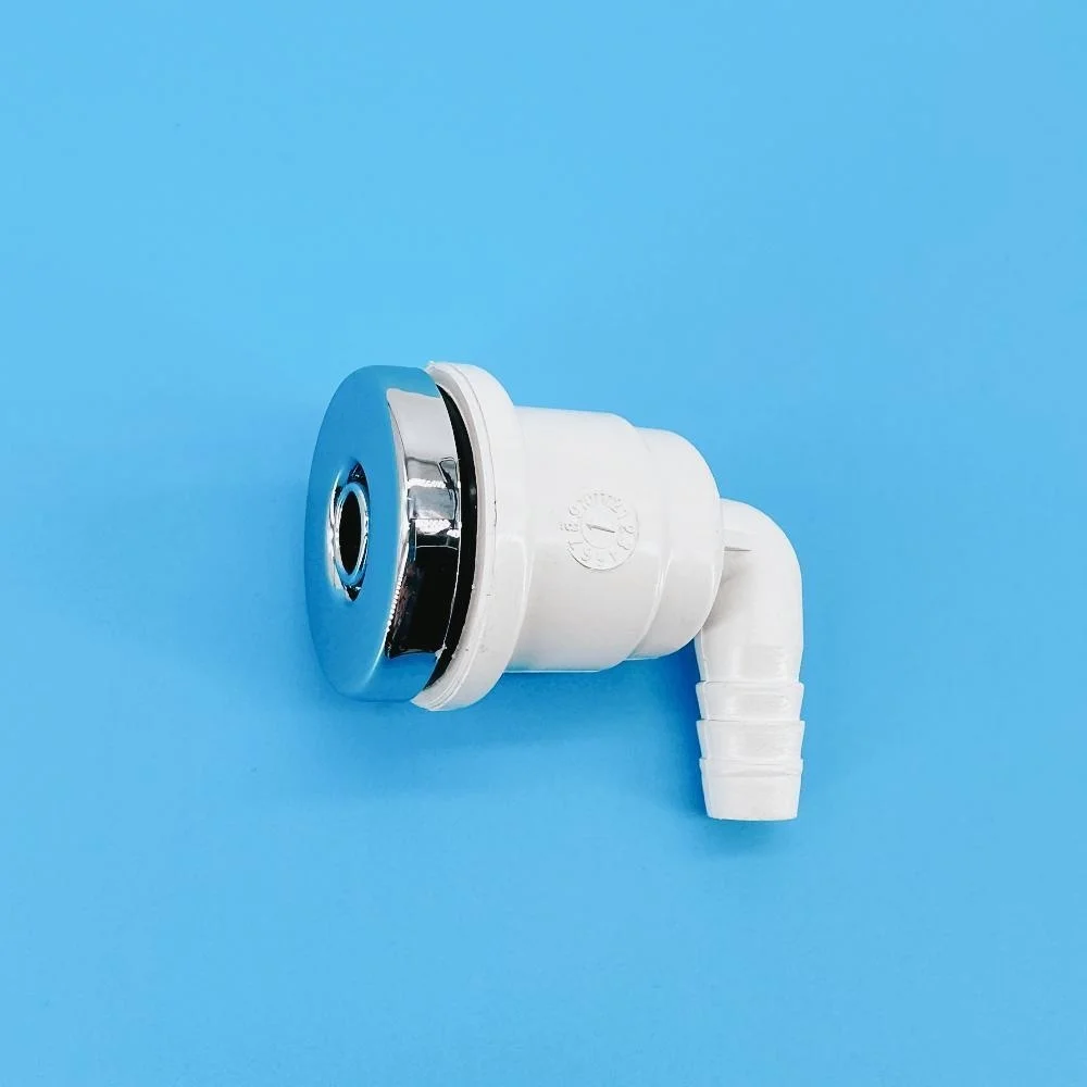 33mm Cover 8mm Air Massage Bathtub Jet Nozzle Chromed Cover PVC Bathtub Bubble Nozzle Hot Tub Air Jet Massage
