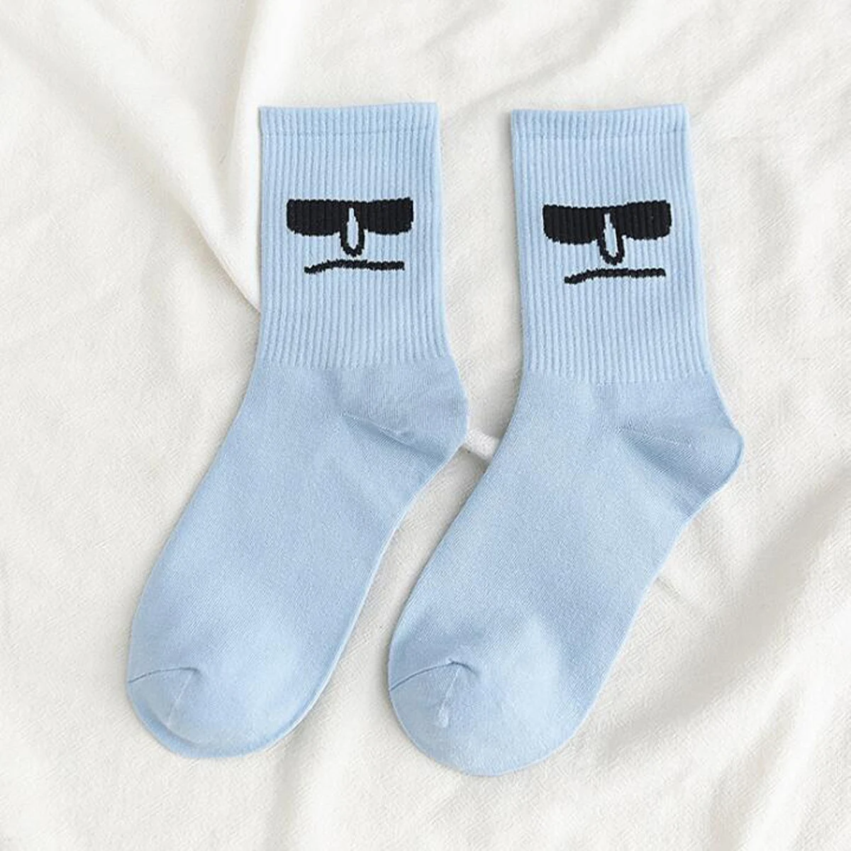 1 Paar Korea Funky Harajuku Trend Frauen Candy Farben Casual Lustige Socken Mädchen Kawai Socken Unisex Überraschung Mid Frauen Crew Socken – Detail 13