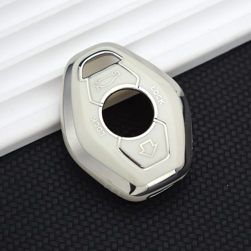 Deluxe Protective TPU Car Key Cover with Fob Sleeve