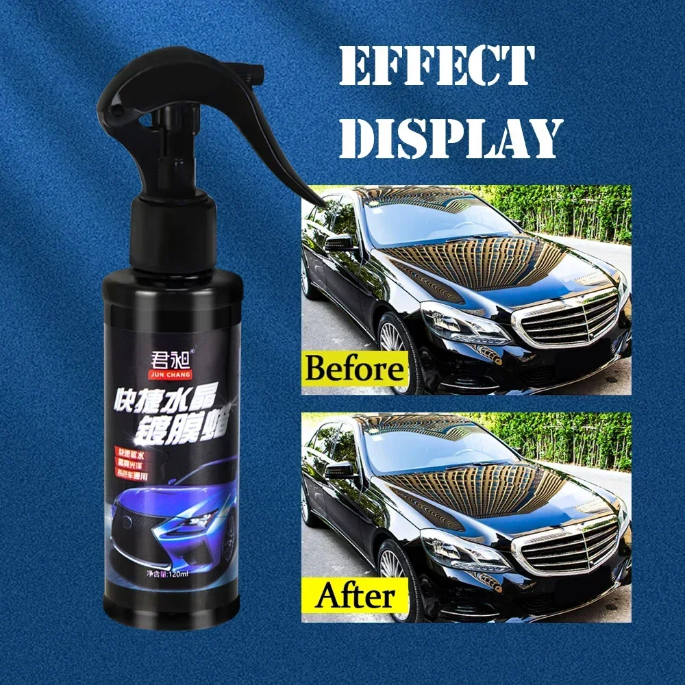 

120ml Ceramic Car Coating Paint Care Polishing Crystal Plating Spray Sealant Nano Products Hydrophobic Quick Coat Liquid Wax