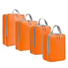 P0UA Set of 4 Multipurpose Compression Organizers Bags Closet and Luggage Storage Bag 5