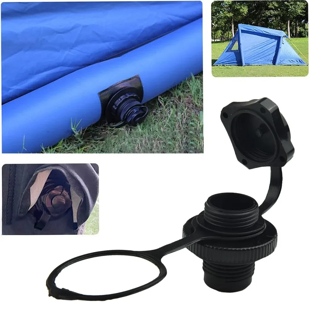 For Lay-Z-Spay Air Cap Screw Inflation Valve For Inflatable Boats Kayaks Airbeds Canoes Pool Rafts 22mm Plastic Air Valve