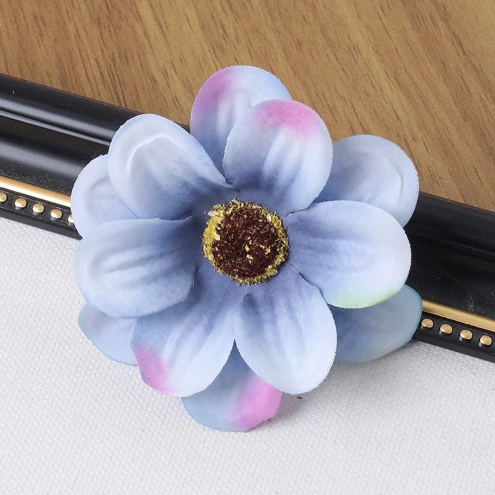 10 Stück künstliche Blume Seide Simulation doppels chichtige Schmetterling Blume Raum dekoration Garten Hochzeit Dekor DIY Haar Zubehör – Detail 11