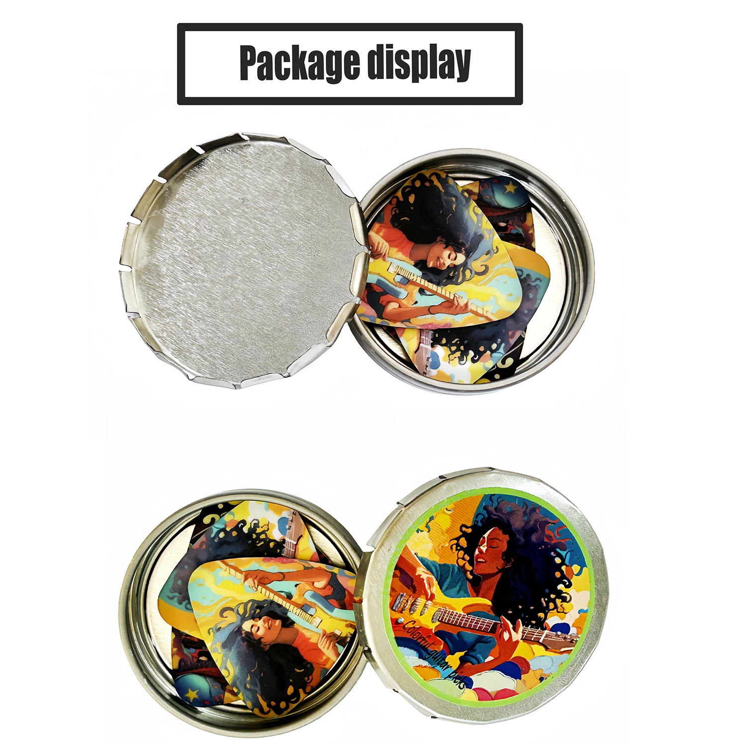 Triangle Guitar Paddles Guitar Picks Musical Instrument Accessories 5pcs/set
