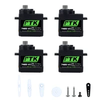PTK 7465W MG 9g digital servo Metal gear waterproof HV 5kg fixed wing RC Car Helicopter Robot servo 180° 1/8 servo