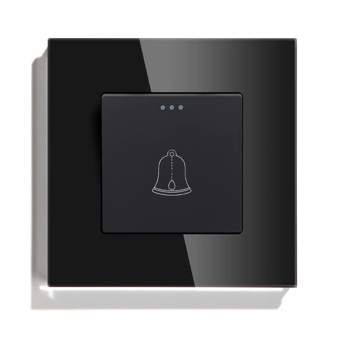 de campainha temperado galaxy frame push switch para casa hotel 02