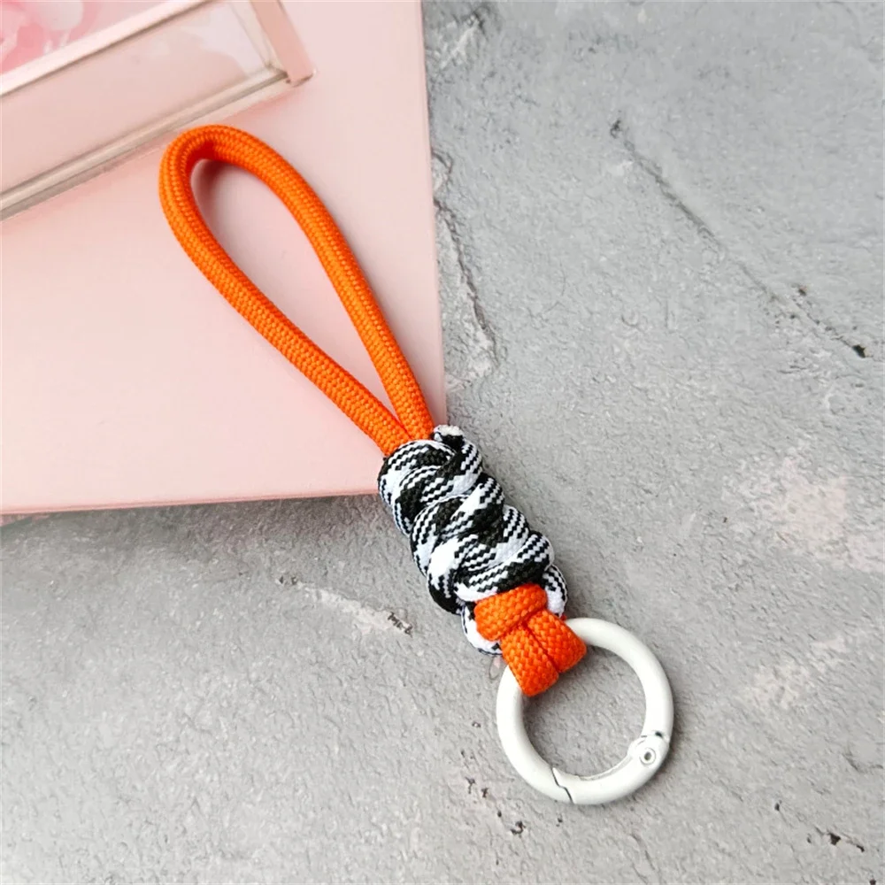 Porte-clés Lanière Paracorde Noire 18 Pouces Par Uxcell - Collier Pour Clés