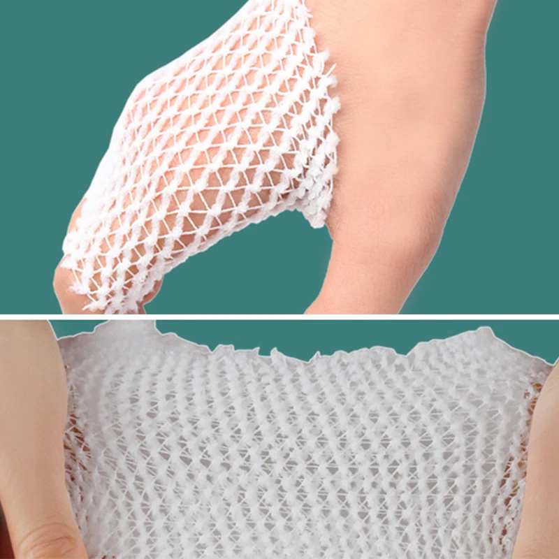 White Tubular Wound Roll Tape Finger Care Bandages Band Stretch Cover Tube Knee Burn Wounds Wrap Legs Tubing Stockinette