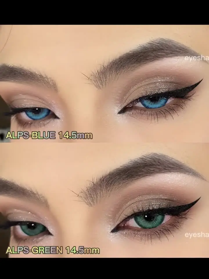 EYESHARE Ежедневные цветные контактные линзы 2 шт.