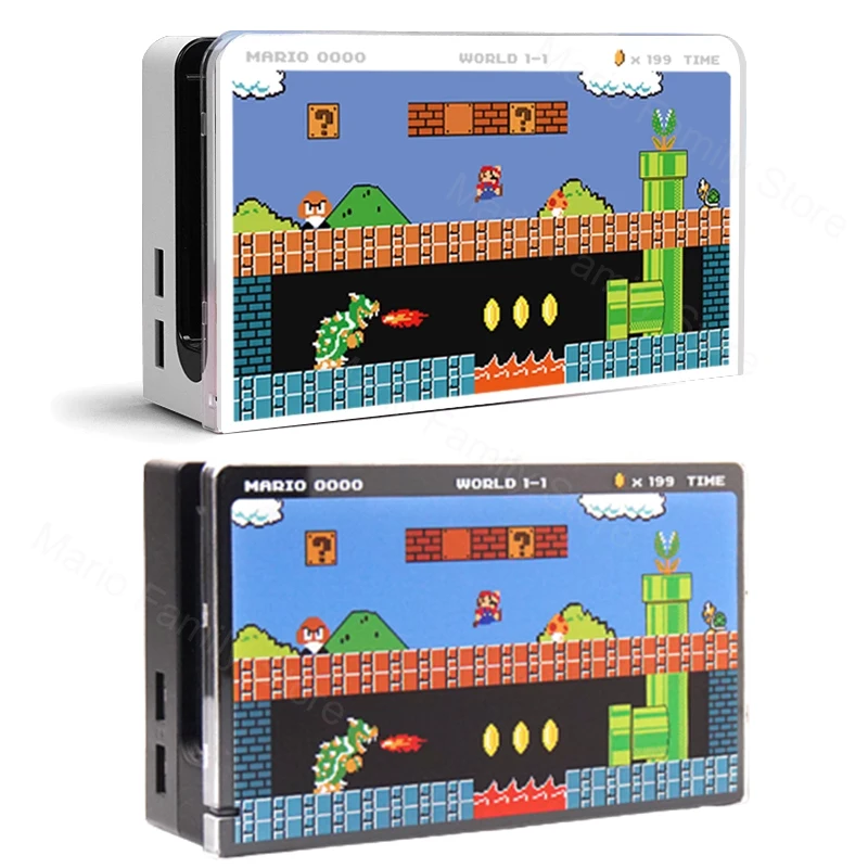 Custodia Protettiva Super Mario Bros Switch Per Nintendo Switch Oled Tv Dock Anime Joy-Con Custodia Accessori Base Di Ricarica