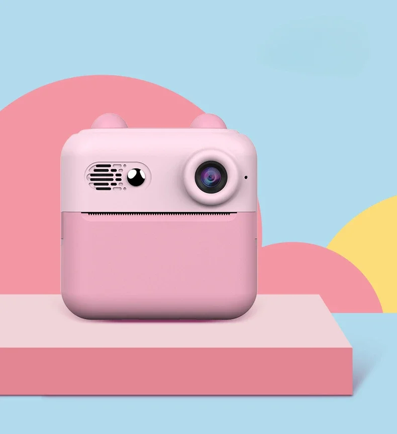 Children'S Camera Instant Shoot Photo Print Hd Digital Thermal Printer For Kids