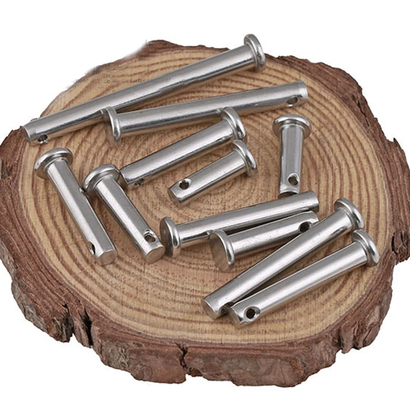 304 Stainless Steel Hole Pin Shaft Cotter Pin Set M3M4M5 M6 M8~M20 GB882, cylindrical locating dowel pin,stainless steel ball lock pins