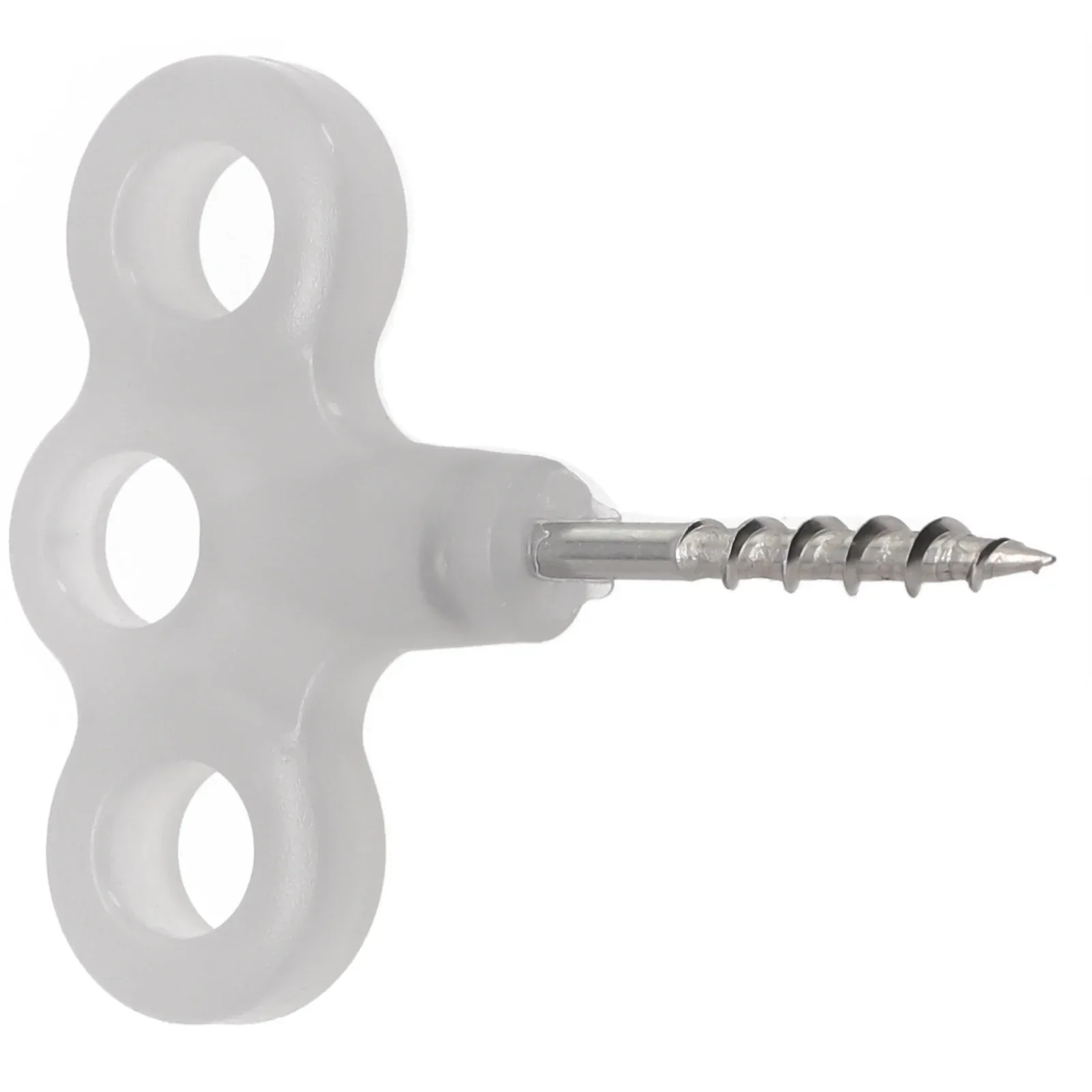 Camping Luminous Tent Screw Peg Nail Spike Hook Ground Anchors Screw Rope Tree Decking Travel Peg
