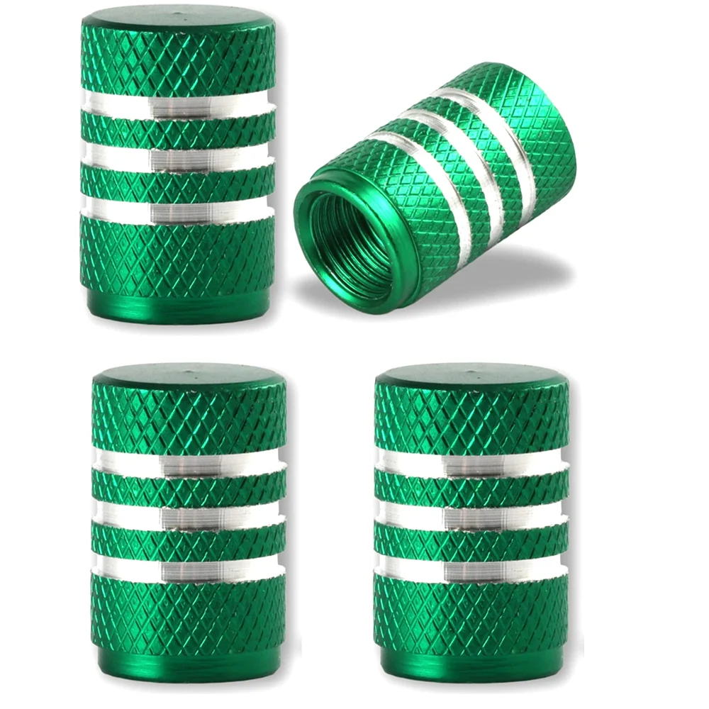 Aluminum Alloy Waterproof Tire Valve Stem Caps - Universal Fit