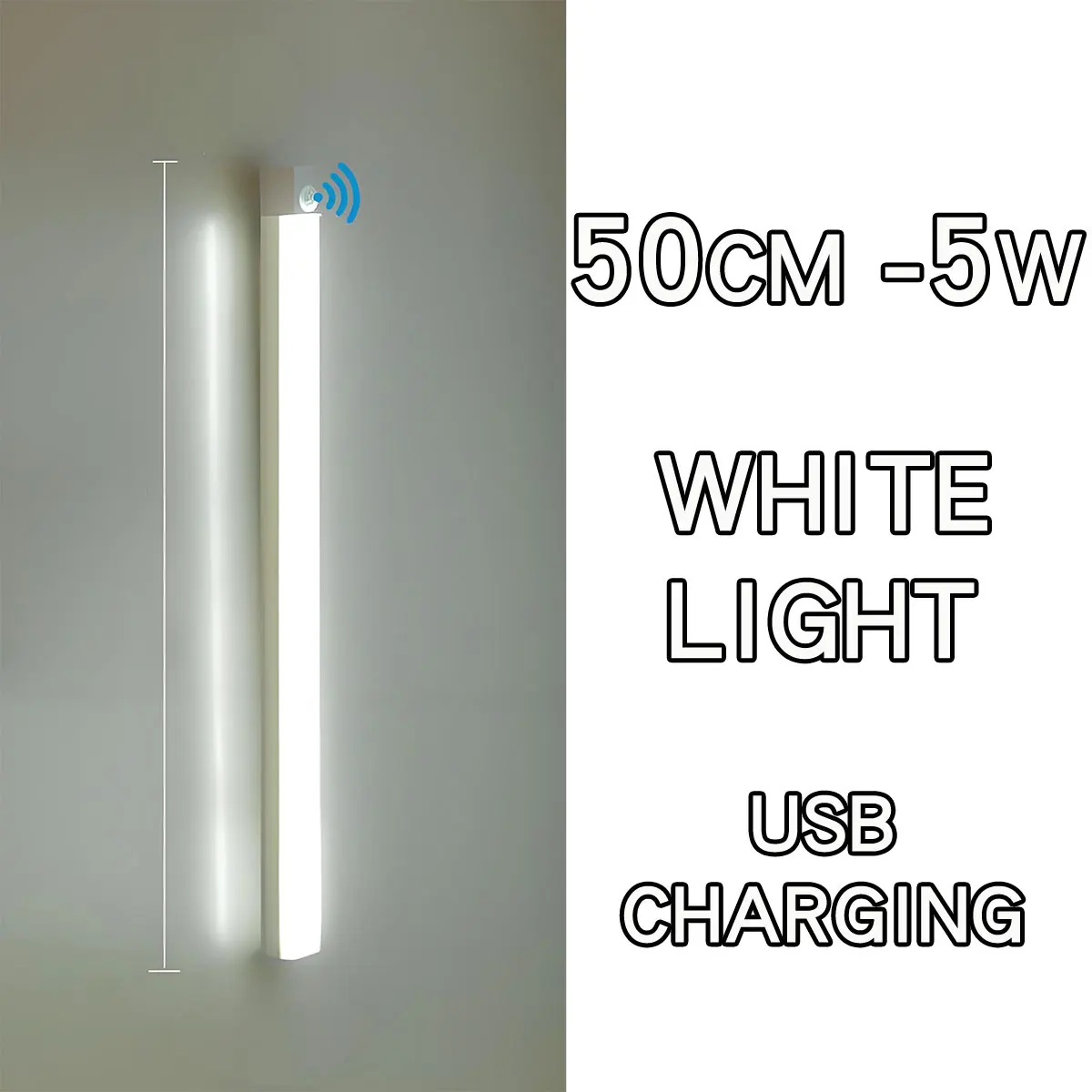 Wireless USB Rechargeable LED Motion Sensor Night Light