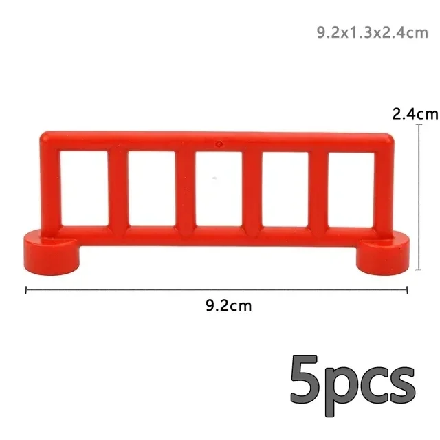 Large Building Blocks Playground Set with Slide, Swing, and Seesaw - Educational Toy