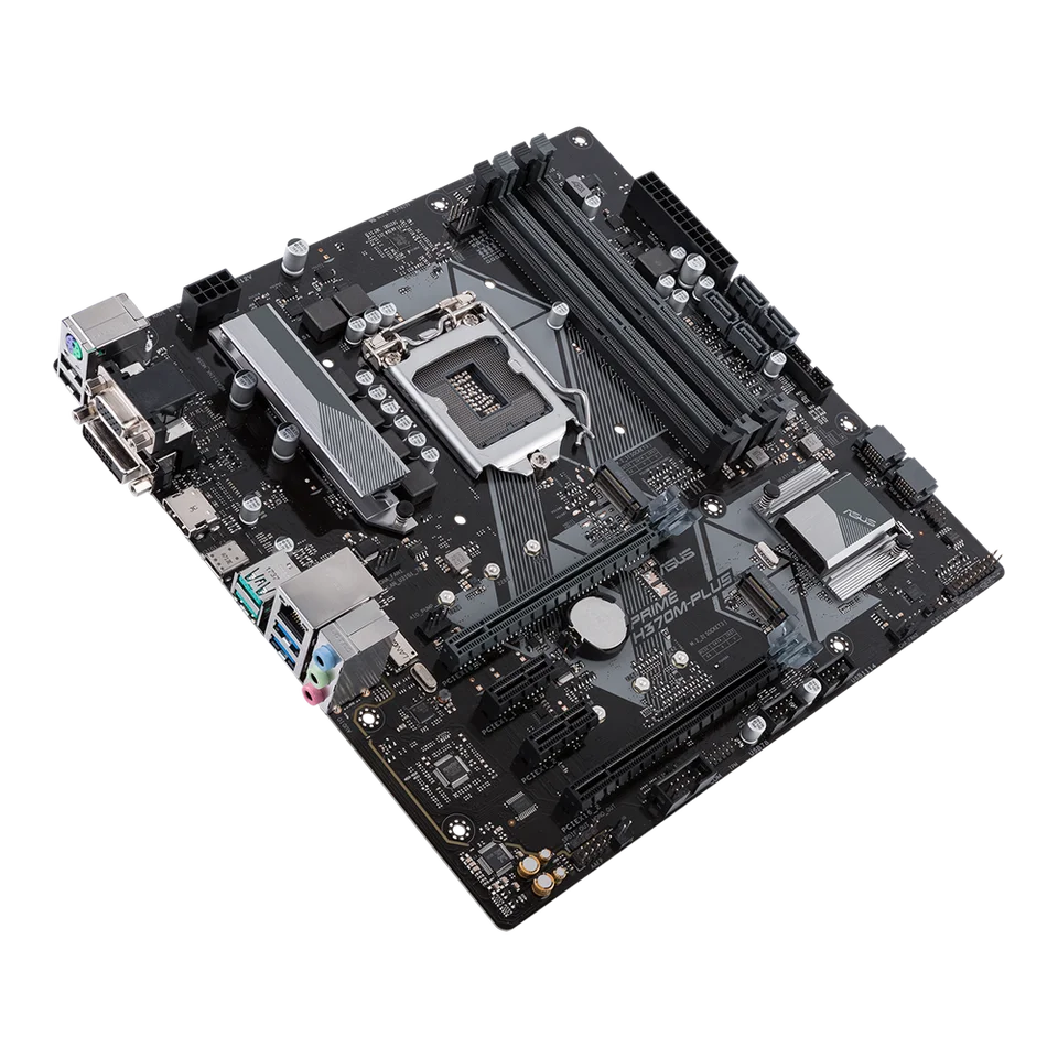 ASUS PRIME H370M-PLUS Motherboard Intel H370 LGA1151 Support i5