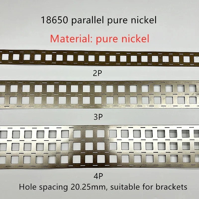 

10Meters/Roll Pure Nickel Strip 2P 0.15*27mm Purity Nickel Strips For 18650 Lithium Battery Welding Tape Punched Nickel Belt