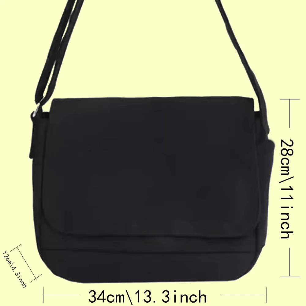 Messenger Bag Multi-function Messenger Bag Japanese College Girl Fashion Harajuku Wind Portable One-shoulder Love Pattern Bags