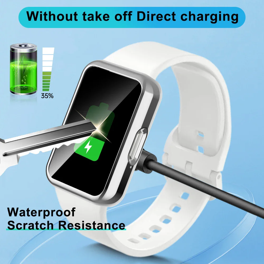 Full Coverage TPU Screen Protector Case for Galaxy Fit 3 Strap Accessories