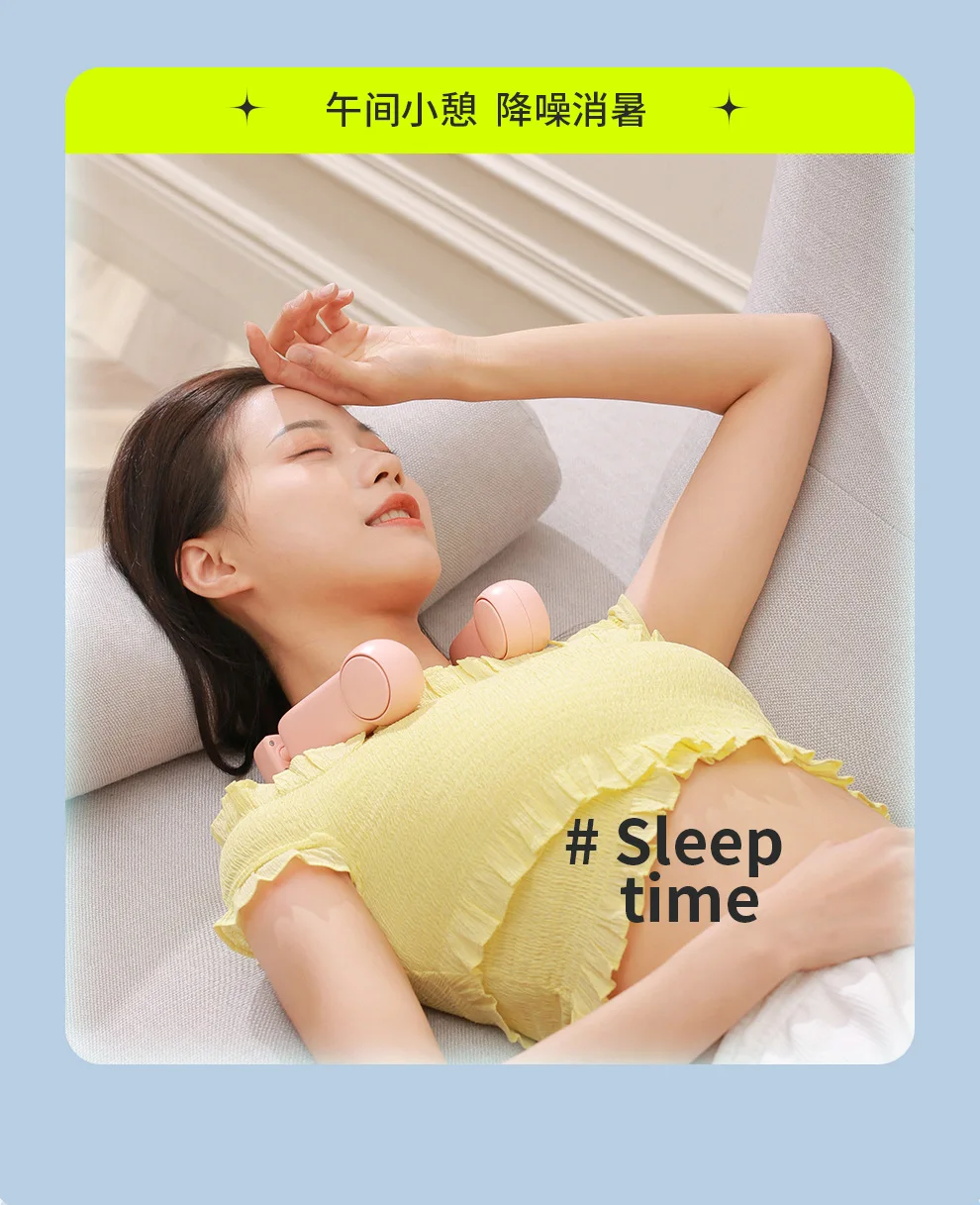 Xiaomi Folding Hanging Neck Fan Cooling Air Conditioning Fan description image 21
