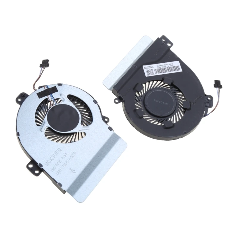 새로운 팬용 HP 15-CS TPN-Q208 CPU 쿨러 L40620-001 L40619-001 ND75C07-18E19 ND75C07-18E20