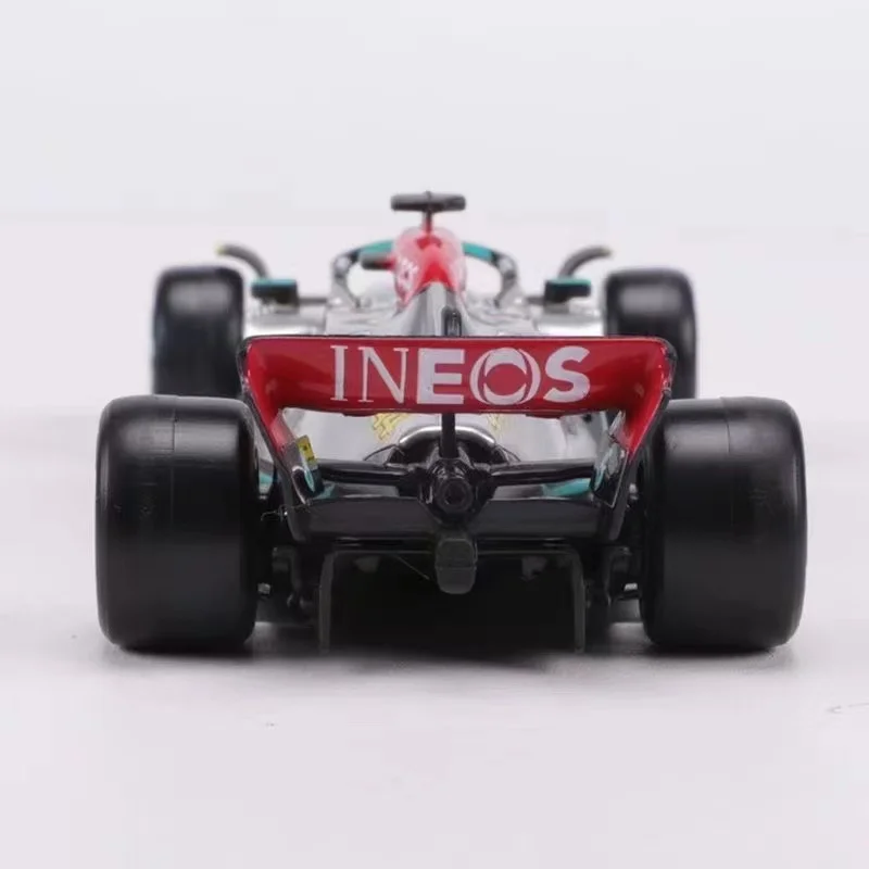 Bburago 1:43 2022 F1 Mercedes-AMG W13 #44 Hamilton #63 George Russell Alloy Toy Car Model Super Formula Die Cast Model 3