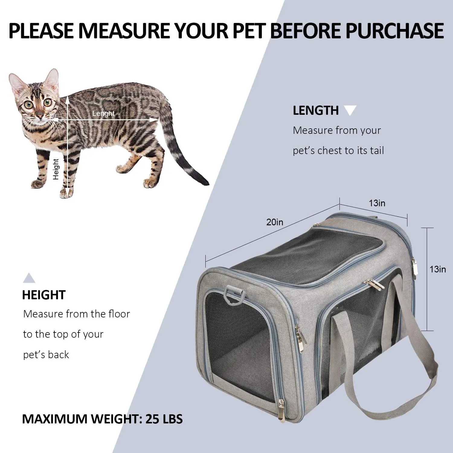 Dog Carrier Dog Backpack Cat Transport Bag Pet Transport Bag Travel Bags Airline Approved Carrier For Cats Accessories Pet Carrier Bag Pet Carrier Backpack Pet Bag