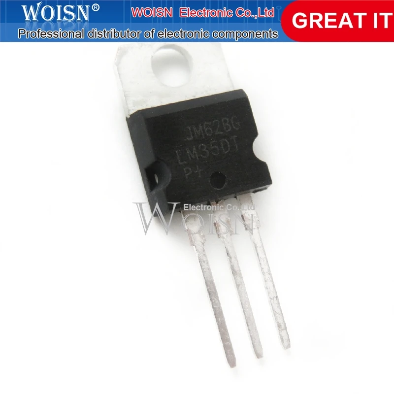 

10PCS LM35DT LM35 TO-220