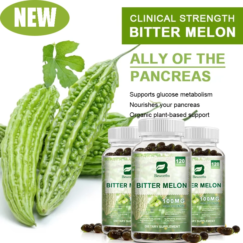 Bitter Melon Capsules BEWORTHS Natural Plant-Insulin