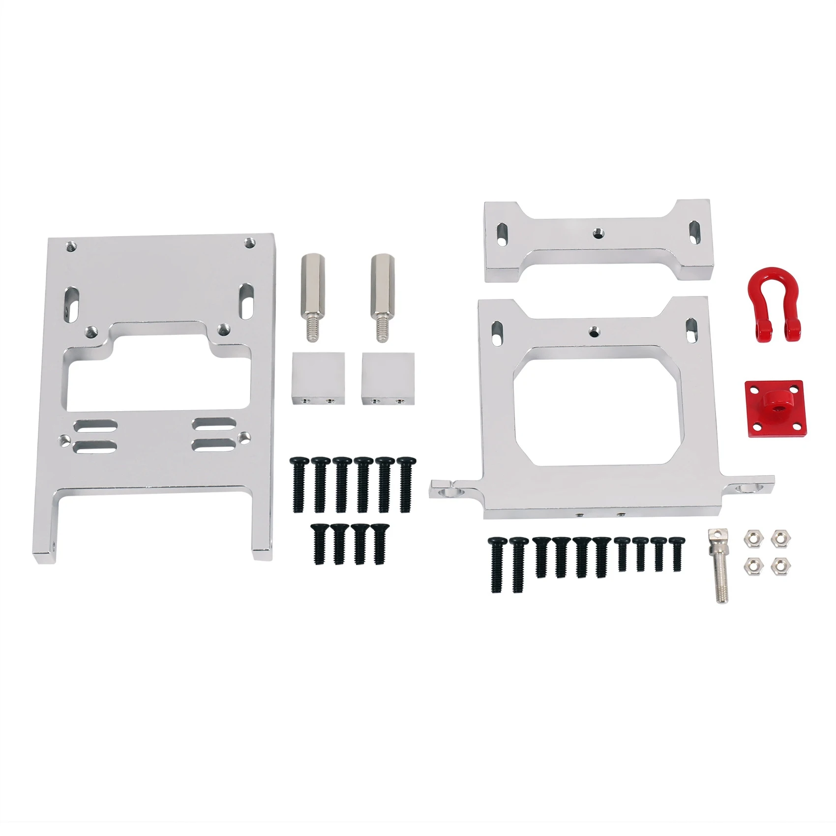 Metal Front Bumper For WPL C14 C24 C24-1 1/16 RC Car 4x4 Truck & Cler