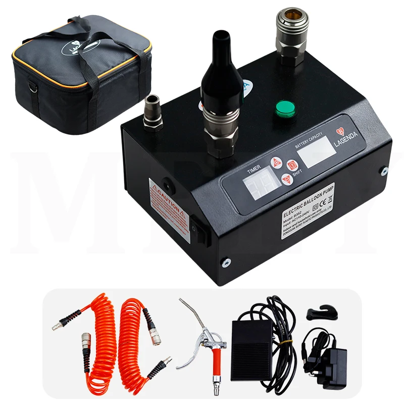 220V Helium Balloon Inflator Wedding Birthday Party Airborne Tool Electric Heliu