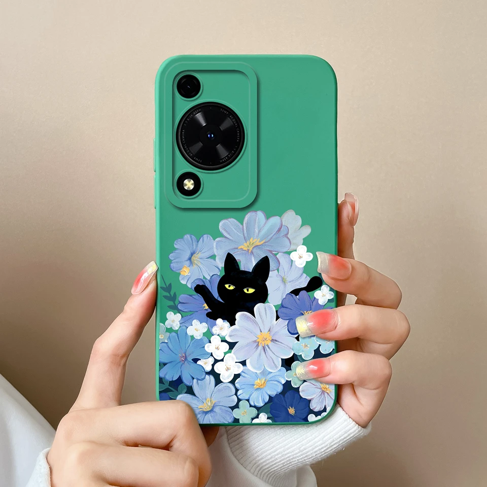 Love Heart Flower Durable Shockproof Antifouling Soft Bumper Case