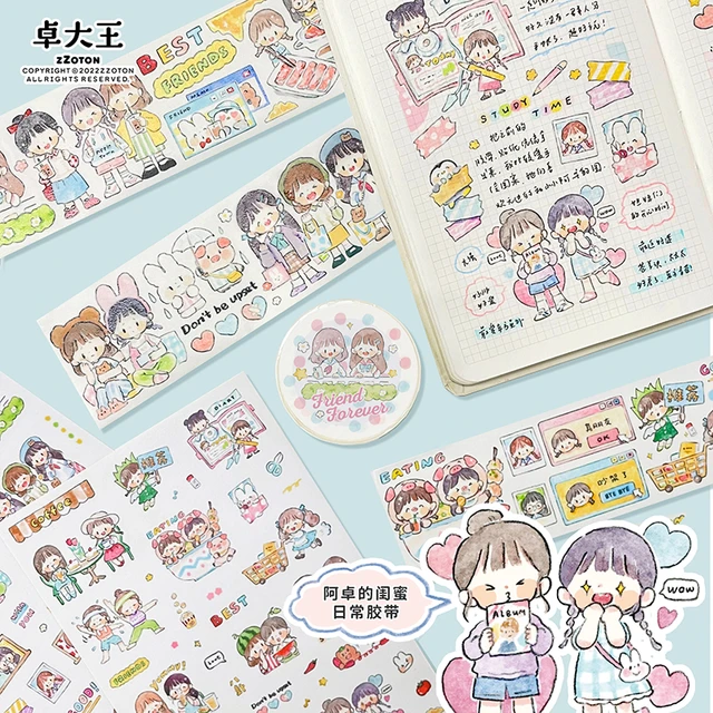 20pcs/lot Kawaii Stationery Stickers Small Mochi Variety Wardrobe Diary  Planner Decorative Mobile Sticker Scrapbooking DIY