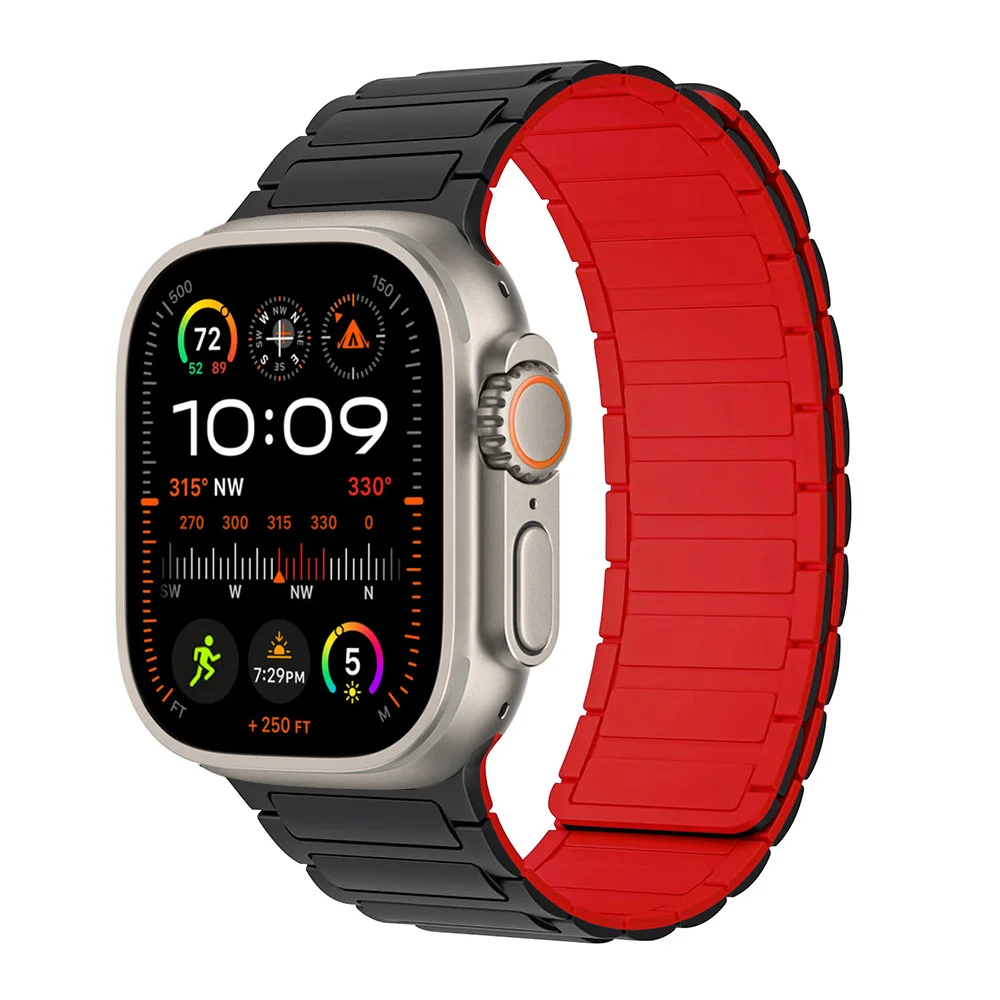 Magnetic Silicone Link Bracelet