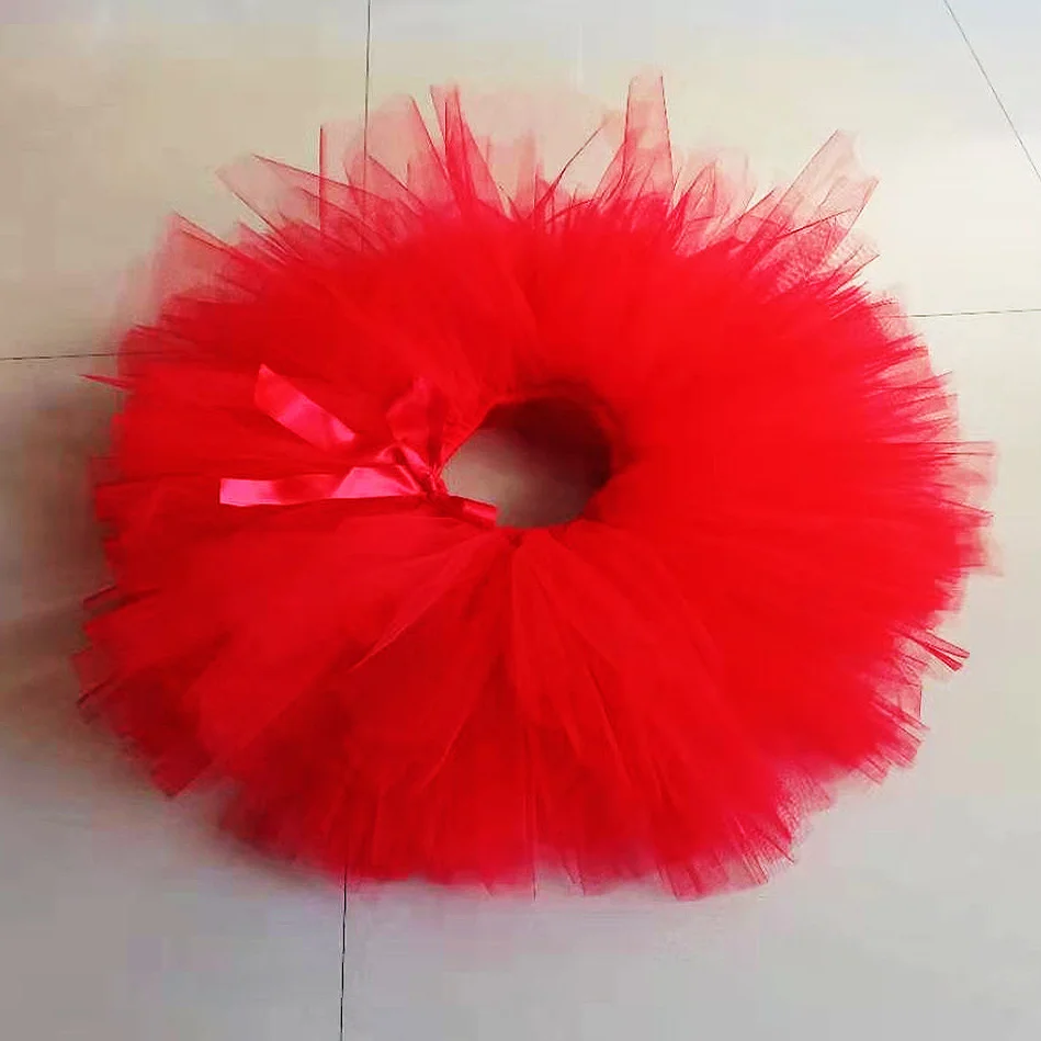 Mädchen Rot Weihnachten Kostüm Tutu Rock Santa Baby Ballett Tanz Rock Geburtstag Party Kleidung für Kinder – Detail 9