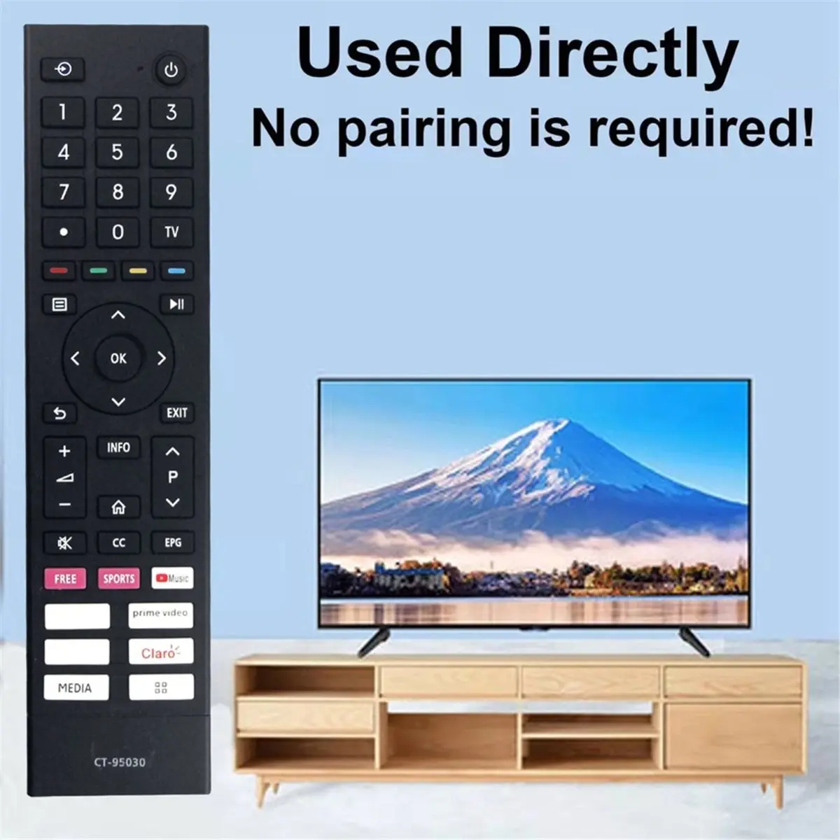 프로모션 CT-95030 도시바 4K OLED LCD HDTV 리모컨 교체용 리모컨